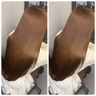 ロング XYZ新宿所属・縮毛矯正/韓国 /店長/KANATOのヘアスタイル