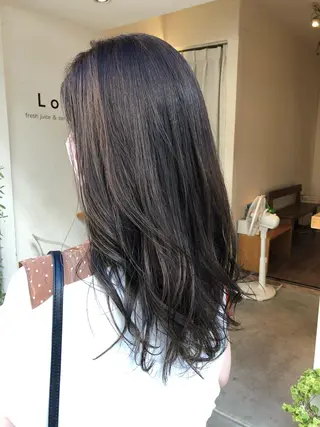 セミロング カラー luve heart's And Be minamisemba所属・脇坂 佳世の眉毛・アイブロウイメージ