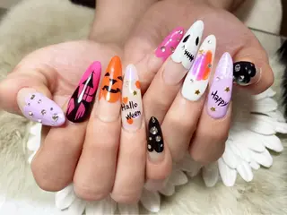 ネイル Yakko pas á pasのネイルデザイン