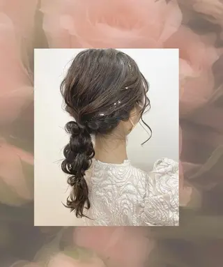 ヘアアレンジ 小濵 美月のヘアスタイル