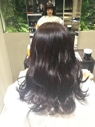 セミロング カラー 【似合うが見つかる】 Hanaのヘアスタイル