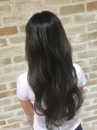 ロング カラー 今里 雄大のヘアスタイル