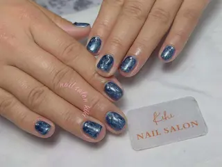 ネイル ユリ🎀長さだし/ パラジェル/持ち込みのネイルデザイン