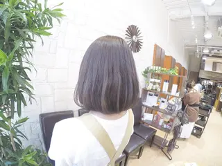 ショート カラー 髪質改善 艶髪🔵ﾌｾﾅｵﾔのヘアスタイル