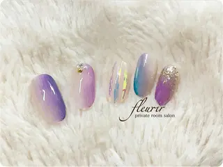 ネイル フルリール 【プライベートサロンのネイルデザイン