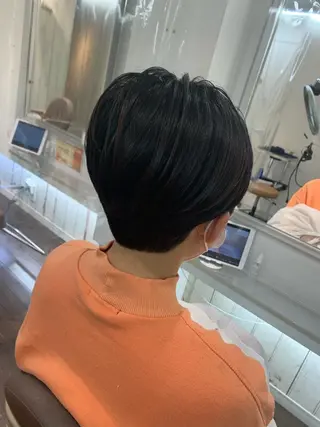 ショート Chill所属・三矢 ちなつのヘアスタイル