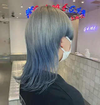 ショート カラー 🥣ミコト/ウルフ ハイトーン特化🥣のヘアスタイル