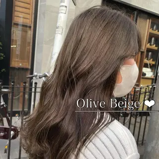 ロング カラー 似合わせ/透明感カラ ー/QUATRO谷口のヘアスタイル