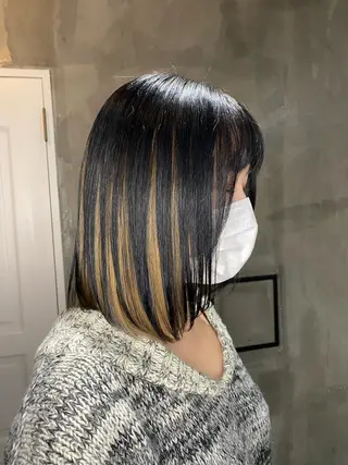 ミディアム カラー Agu hair lore沼館店所属・八戸パーマ/メンズパ ーマ/シンゴ。のヘアスタイル