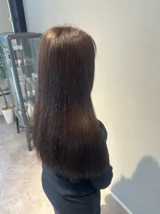 ロング Agu まゆかのヘアスタイル