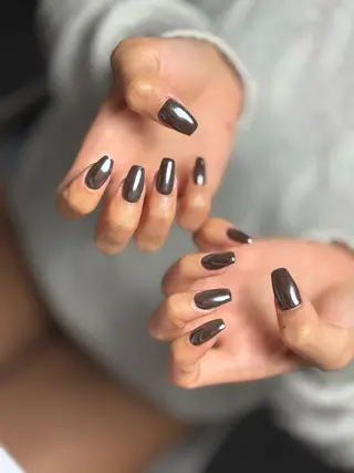 ロング Grand ouja所属・ネイル 研修のネイルデザイン