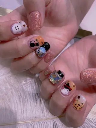 ネイル 長さだし専門店 M2　rikaのネイルデザイン