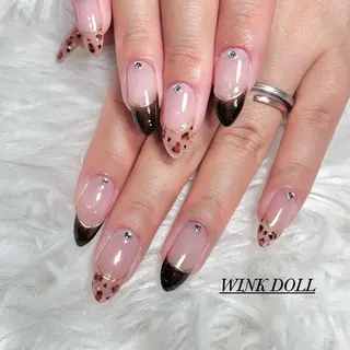 セミロング WINK DOLL所属・WINK DOLL 🌹MIRAIのネイルデザイン