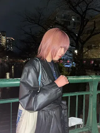 ショート カラー Hayashi Shioriのヘアスタイル