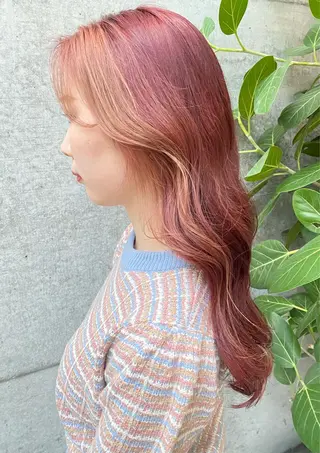 ロング カラー clomus所属・YUKA艶髪 🌸寛ぎ部屋のヘアスタイル