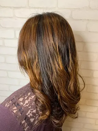 ロング パーマ oasis川越店所属・秋葉 万柚子のヘアスタイル