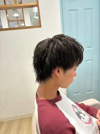 メンズ scena(シーナ)所属・『大西　陸』 透明感color🔆のヘアスタイル