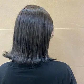 ミディアム カラー sajou【上野】所属・🩶艶髪ヘア/ 。。のヘアスタイル