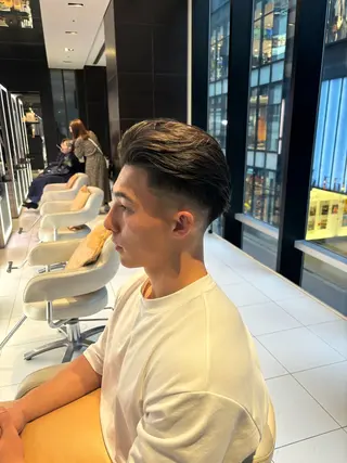 ショート メンズ 野田 聖輝のヘアスタイル