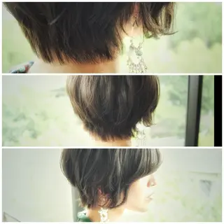 ショート カラー BOB🌟ハイトーン /ブリーチ/TAKUのヘアスタイル