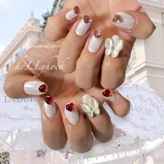 ネイル nail salon hoLLyhockのネイルデザイン