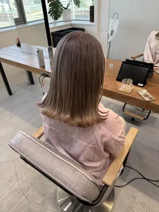 ミディアム 宮永 瑞樹のヘアスタイル