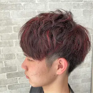 ショート メンズ Well's TAIGAのヘアスタイル