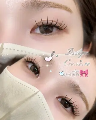 マツエク・マツパ eyelist kyoka🍒⁂のマツエク・マツパデザイン