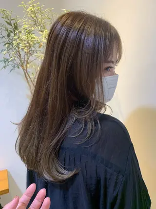 ロング 似合わせレイヤー カット/KANNAのヘアスタイル