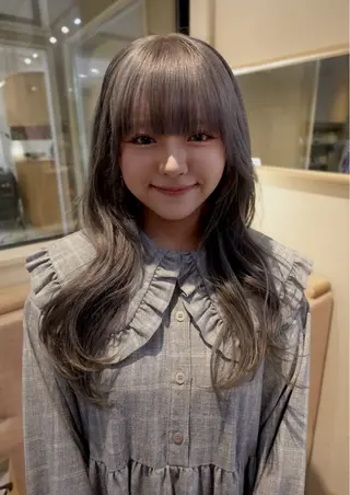 ロング ramphy 加藤 美羽のヘアスタイル