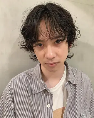 ミディアム メンズ 優作 〜圧倒的信頼〜のヘアスタイル