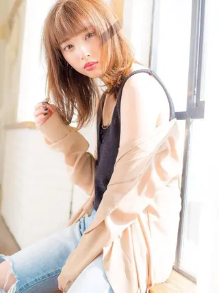 ミディアム Lond luce所属・代表 吉澤弘哲のヘアスタイル