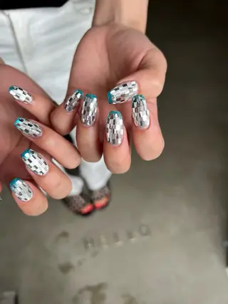 ネイル s/w ＿shokoのネイルデザイン