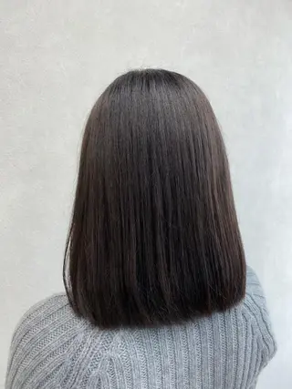 ミディアム カラー tocca 💜石田愛結💜のヘアスタイル