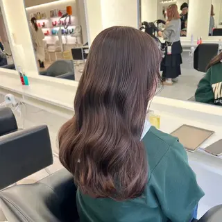 ロング カラー ParveMix 🩶🫧入江 香名のヘアスタイル