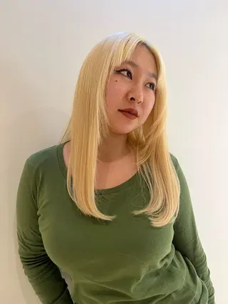 カラー ⚡️メンズ高支持⚡️ 知念夢華のヘアスタイル