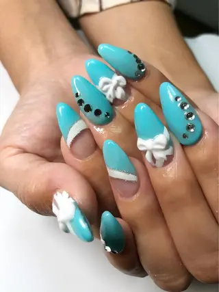 ロング カラー ネイル CITRAtotal beautyのネイルデザイン