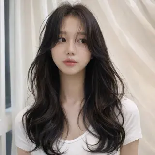 パーマ 本場韓国ヘア特化 아이비/Aibiのヘアスタイル