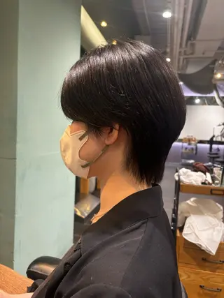 ショート オーガニックカラー/ 表参道/ルカのヘアスタイル