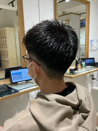 ショート メンズ 🐝メンズハイライト …Rioのヘアスタイル