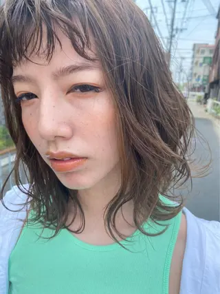 ミディアム 🔥メンズカット/ パーマ/西田有輝🔥のヘアスタイル