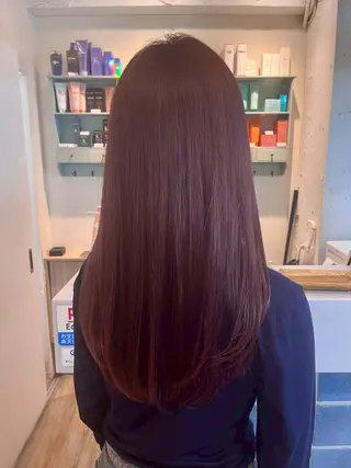 セミロング カラー N° aria 三軒茶屋のヘアスタイル