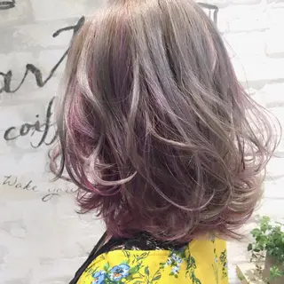 ミディアム カラー 杉田 一浩のヘアスタイル