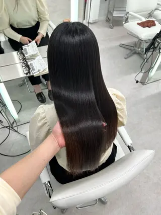 ロング パーマ 大阪梅田/ イマムラミヅキのヘアスタイル