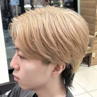 カラー メンズ ラフィス池袋所属・✨本格的韓国スタイル 特化✨ﾊﾙｶ✨️のヘアスタイル