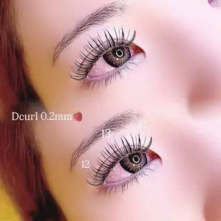 マツエク・マツパ eyesalon LANAのマツエク・マツパデザイン