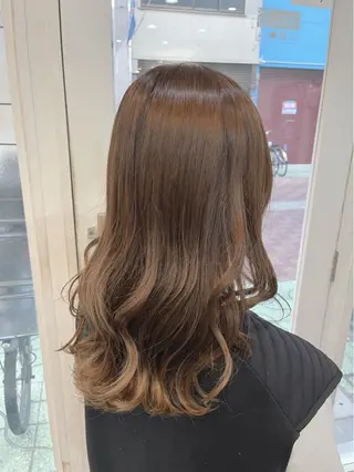 ロング 髪質改善サロン 福田昌子のヘアスタイル