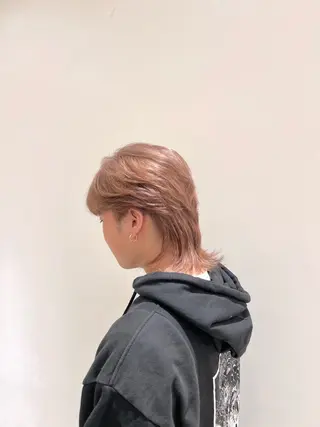 ミディアム メンズ 白金台カラーリスト あきよしのヘアスタイル