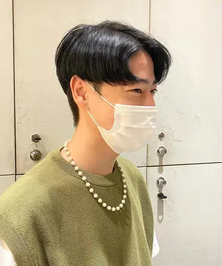 カラー メンズ 艶感/ナチュラル 🩵amiのヘアスタイル