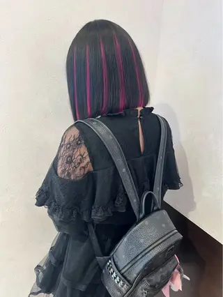 nehus nagaoka所属・🖤複雑履歴ブリーチ Mizuki 🖤のヘアスタイル